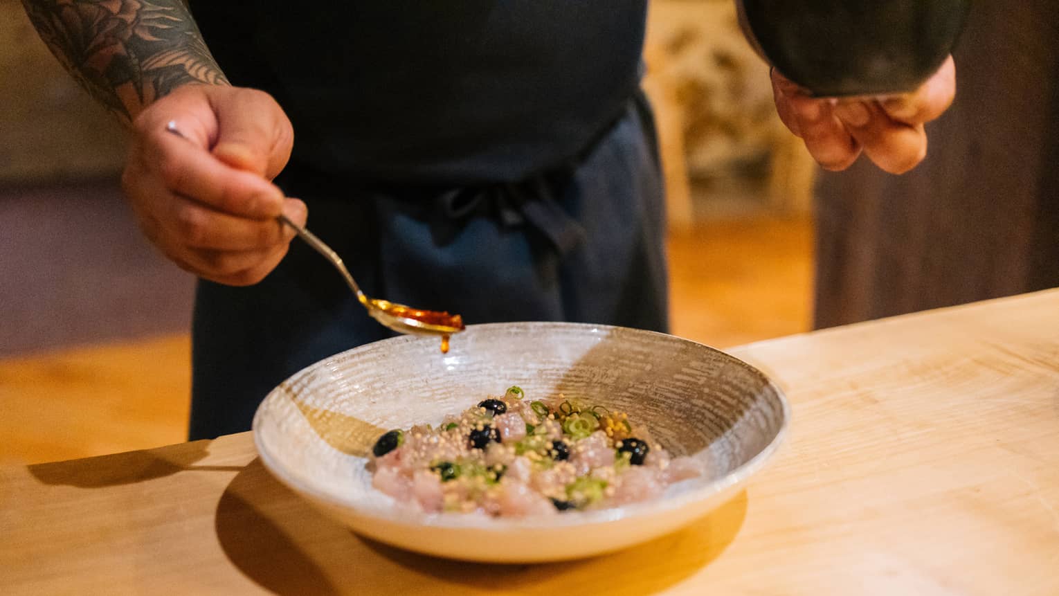 Mina's Fish House dish