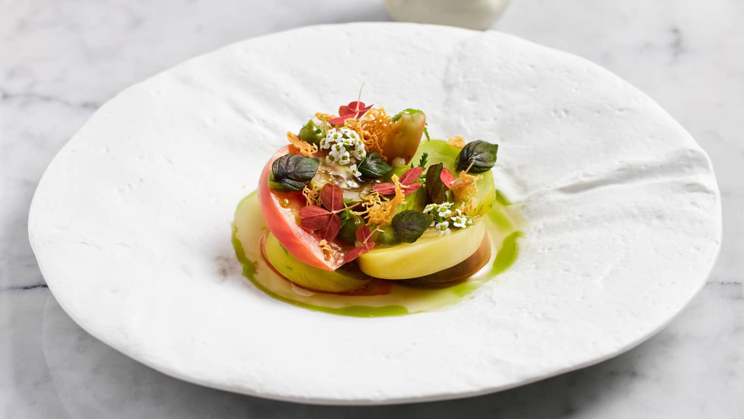 Heirloom tomato salad
