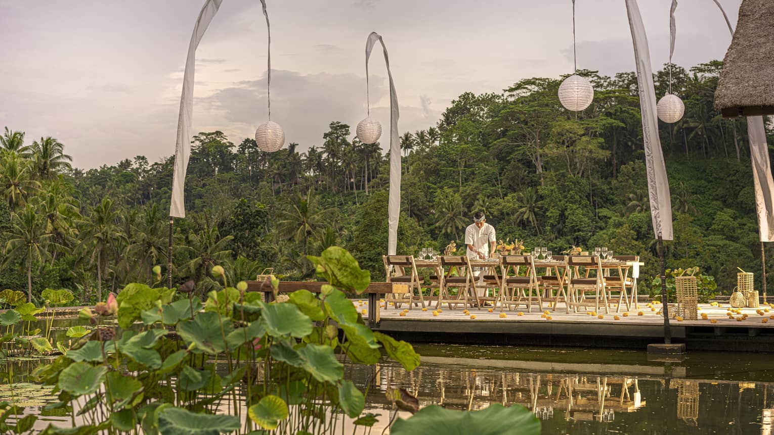 Lotus Pond group dinner