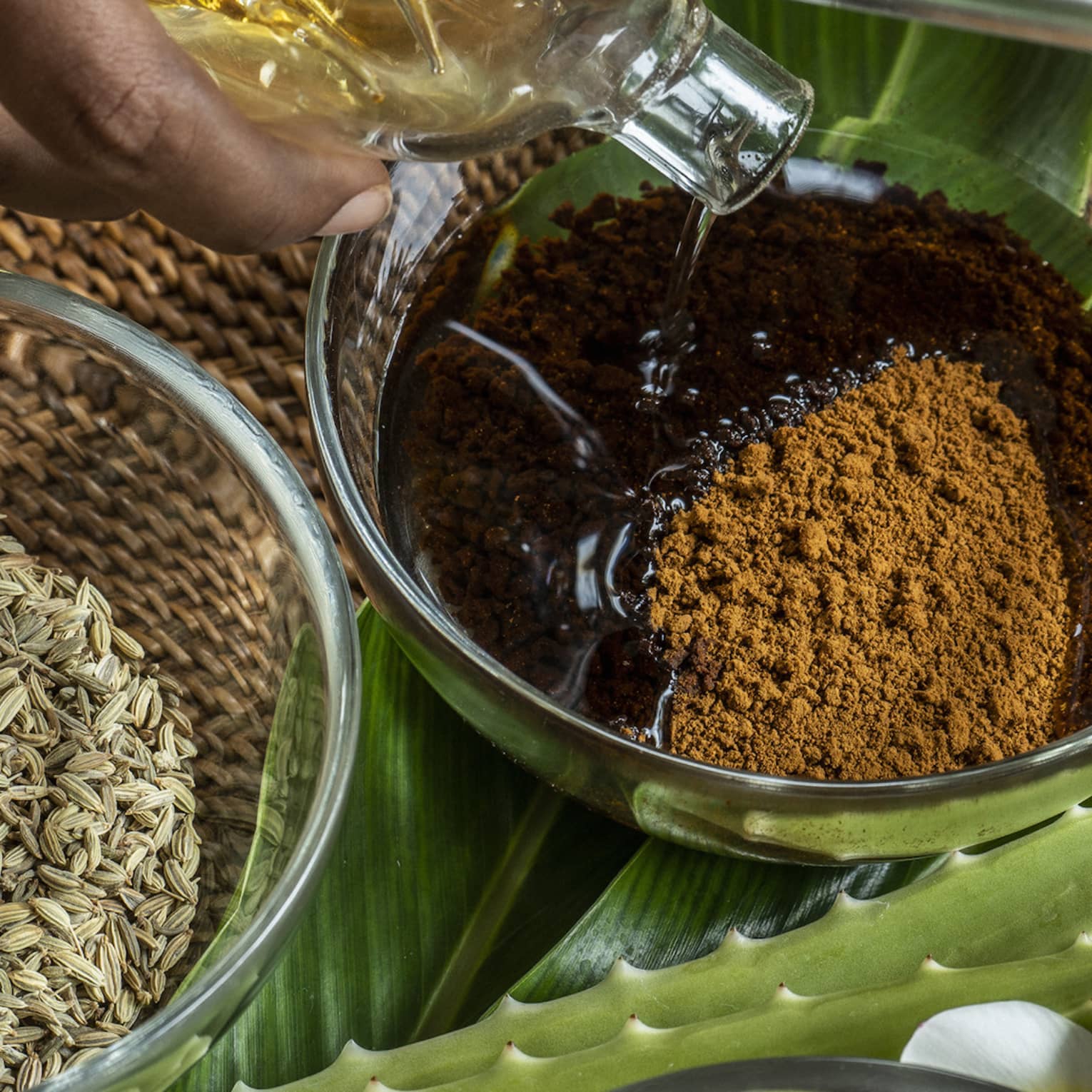 Homemade scrubs available at the Spa