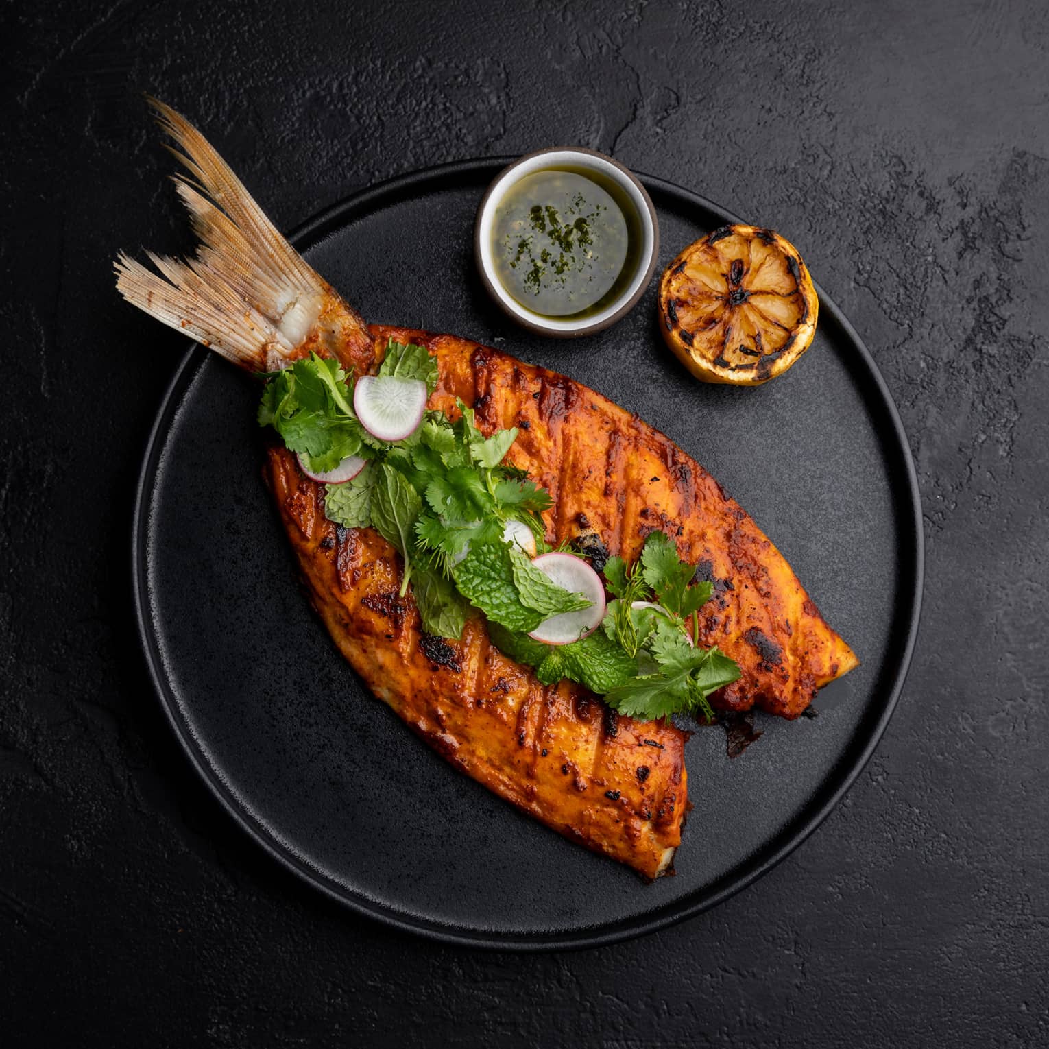 Grilled snapper dish from Coin & Candor