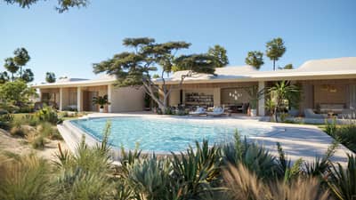 Residence pool and outdoor deck