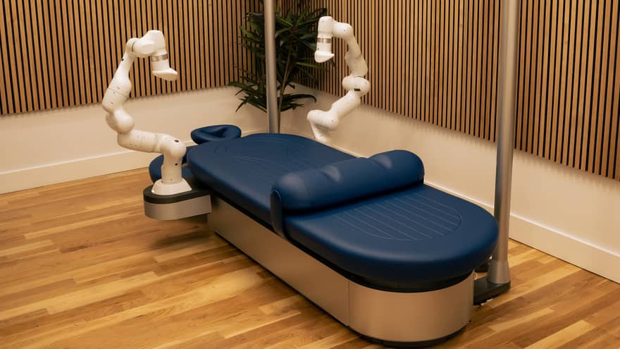 Spa Aescape treatment table at Four Seasons Orlando