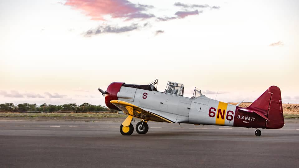 US Warbird vintage jet