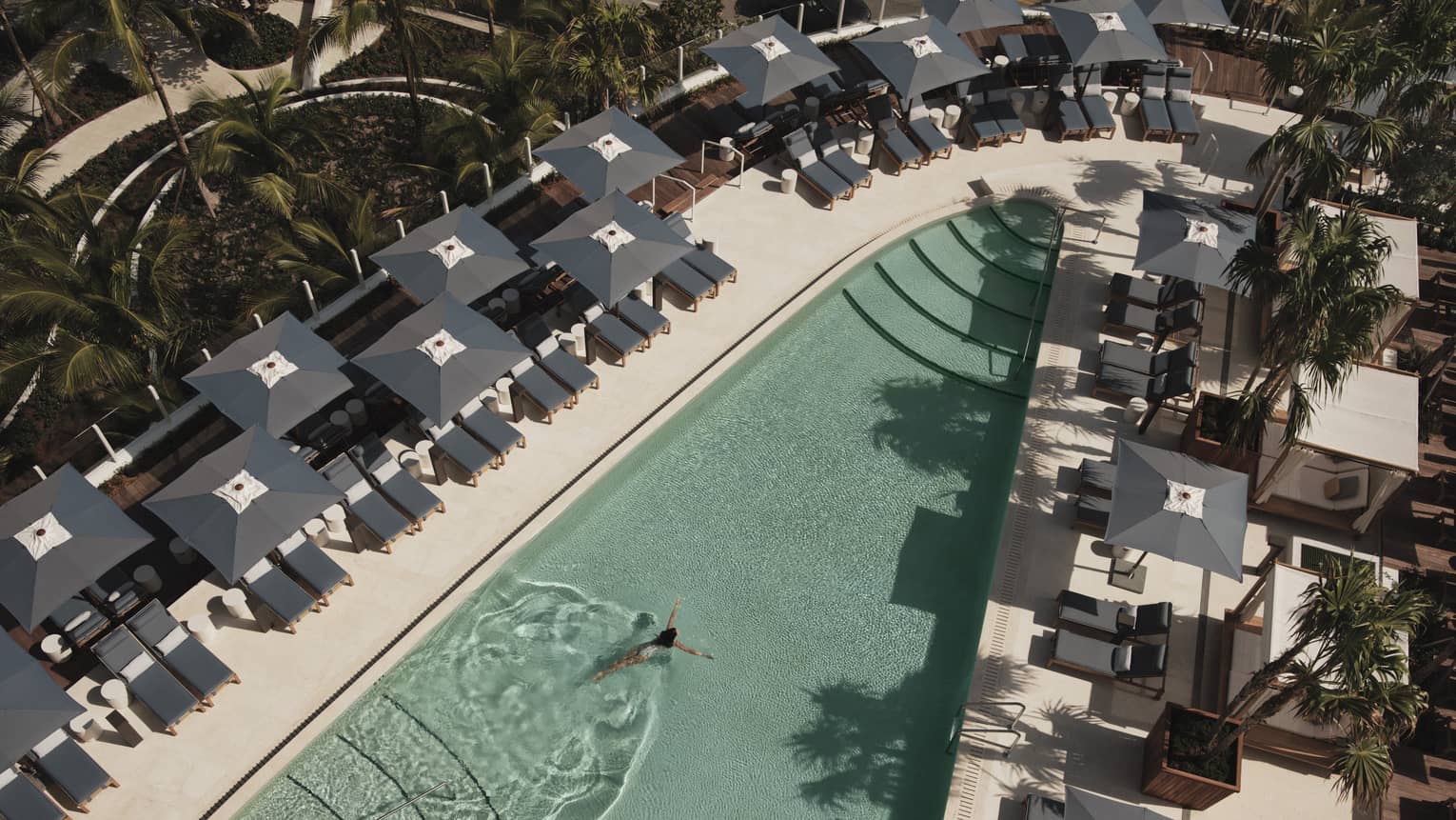 The Wailea beach shoreline and resort