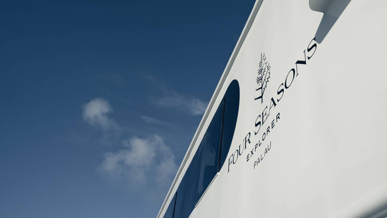 ,Four Seasons Explorer boat at sea