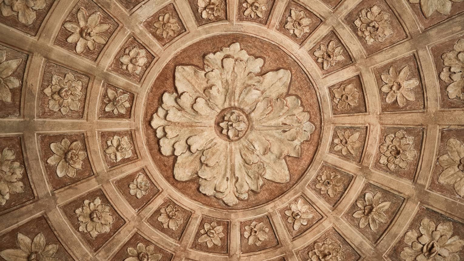 Fresco ceiling detail