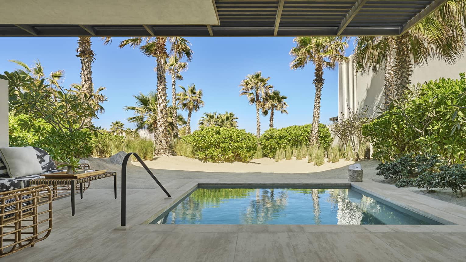 Luxury suite with plunge pool at Four Seasons Resort Los Cabos