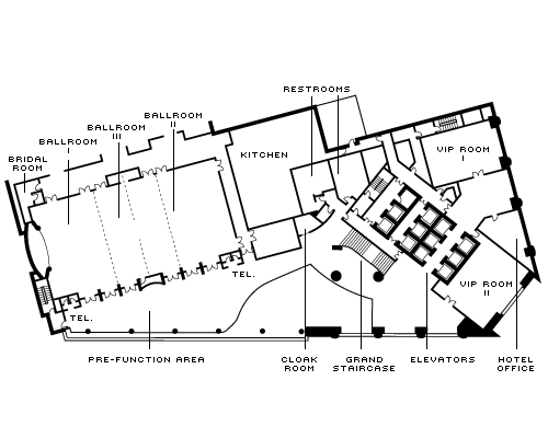 Grand Ballroom Map